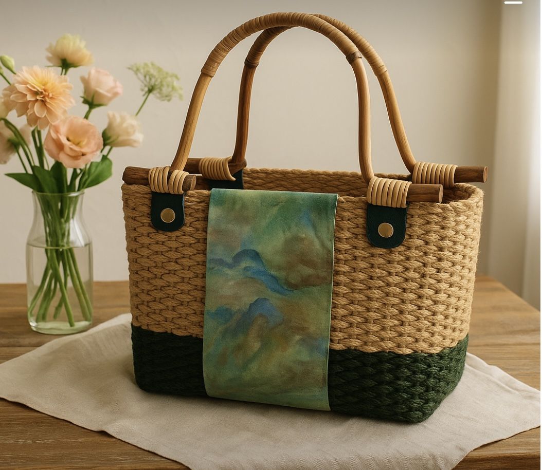 Panier Bag Woven Straw Bag Picnic Bag