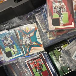 LOT Of Trading Cards Base, Holo, Refractors ,Patches, Autos, Numbered, And Some Pokémon Cards 