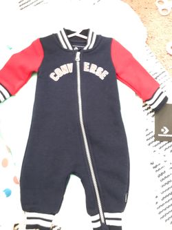Converse onesie brand new 3months