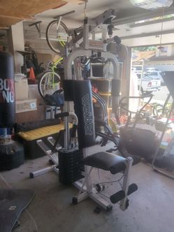 Weider Multi-Gym power stack