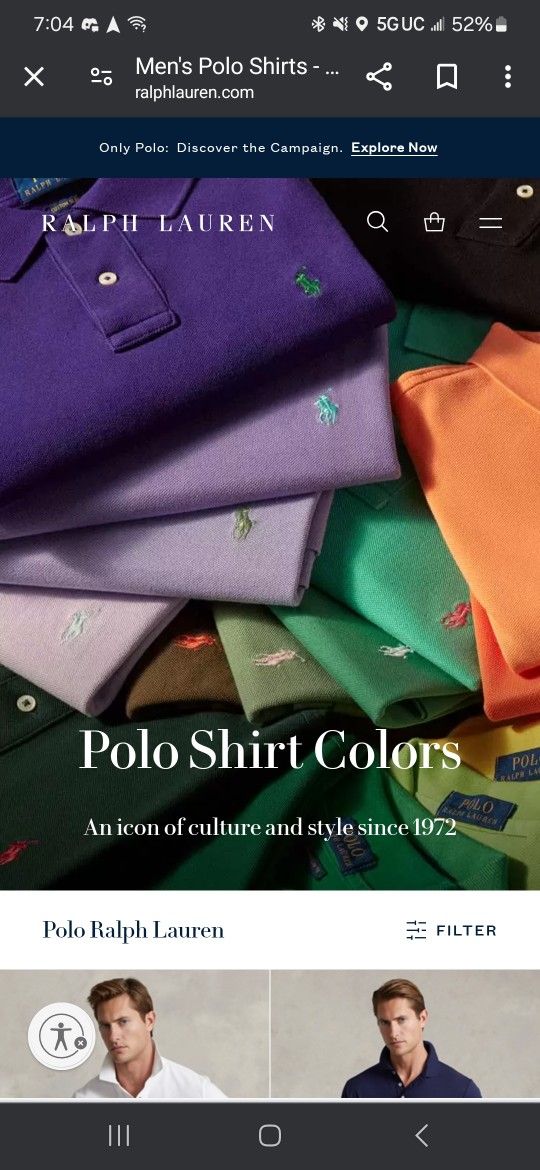 Polo T Shirts In Most Sizes And Colors Classic Or Slim Fit By Ralph Lauren NEW With Tags 