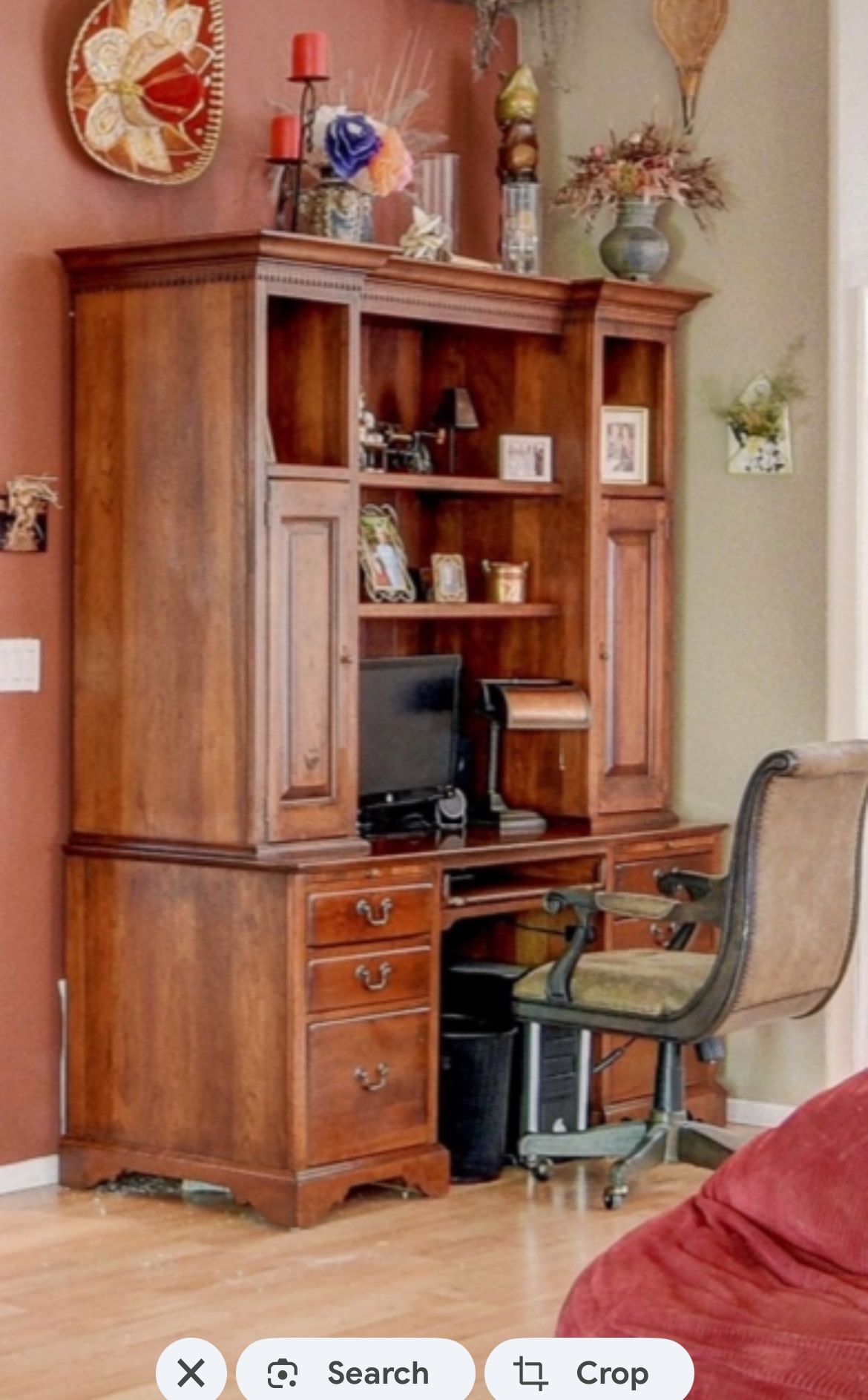 Lexington Computer Desk And Credenza