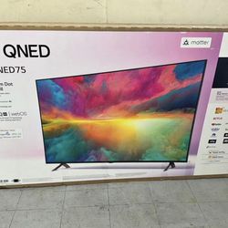 75” Lg Smart 4K Qned HDR Tv