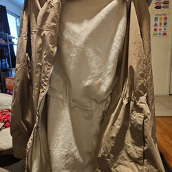 JC PENNY REVERSIVBLE RAIN JACKET