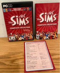 Sims: Complete Collection PC: Windows Complete Mint Discs