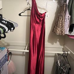 David's Bridal Size 2 Red Dress