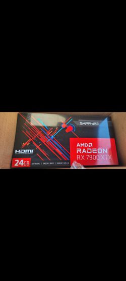Sapphire "REAL VERSION" AMD Radeon RX 7900 XTX 24GB New Receipt & Warranty