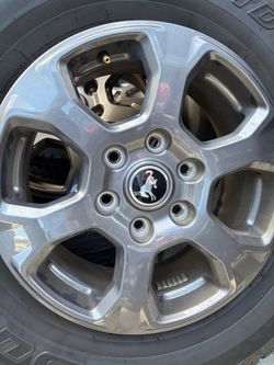 Set of 5 Bronco wheels