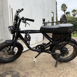 Two e-bikes ,-One Retro Space Valen And Lectric 