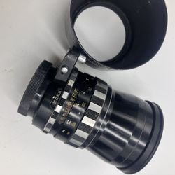 Vintage Steinheil Munchen Auto-D-Tele-Quinar 135mm F2.8 Exakta KE Bayonet Prime Lens