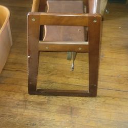 High Chair Wood