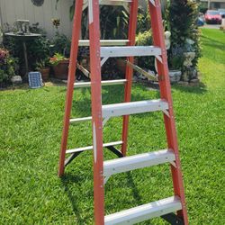 6ft  Ladder WERNER ,foldable 