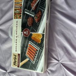 BBQ  Hot Dog Roller and Salt & Pepper Shaker