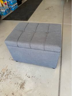Small bench with storage