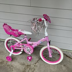 Huffy 16" Disney Princess Kids' Bike with training wheels