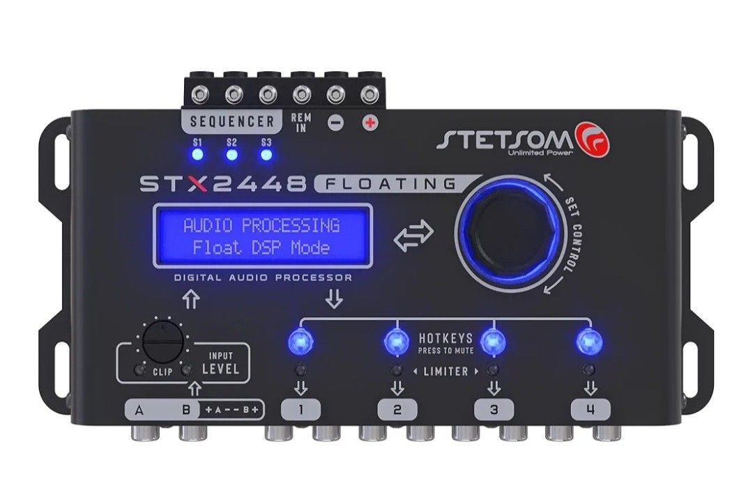 Stetsom STX2448 FLOATING PRO - Full Professional DSP, Digital Signal, Processor PRO