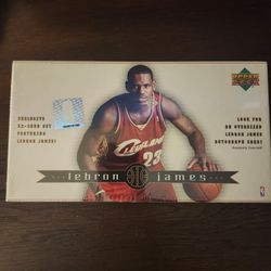 Lebron James RC set "factory sealed box" 2003