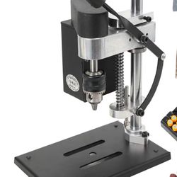 Mini Bench Drill Press, Small Benchtop Drilling Machine Electric Portable Table Driller