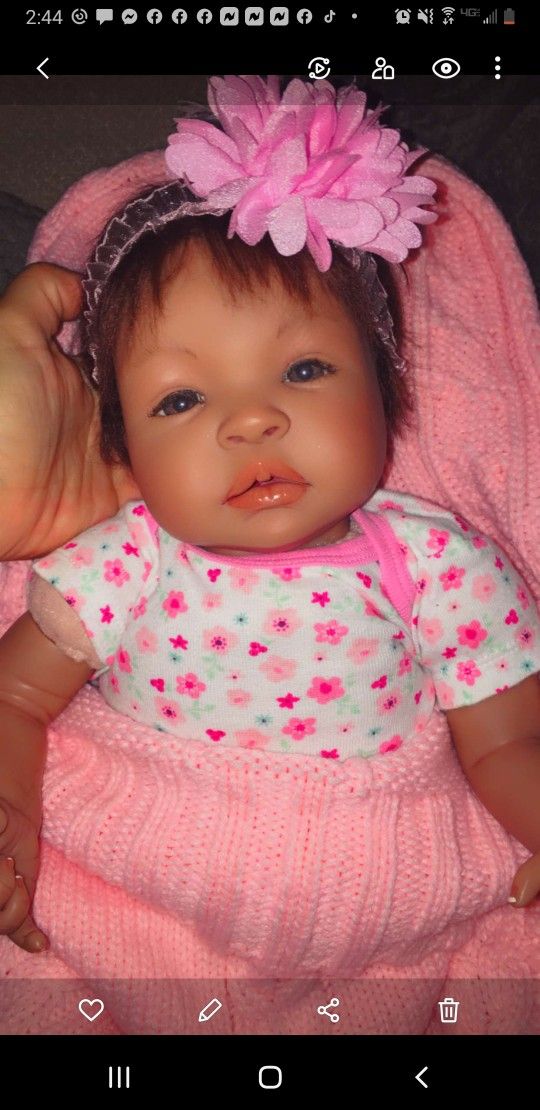 Reborn Weighted Baby Girl Baby Doll