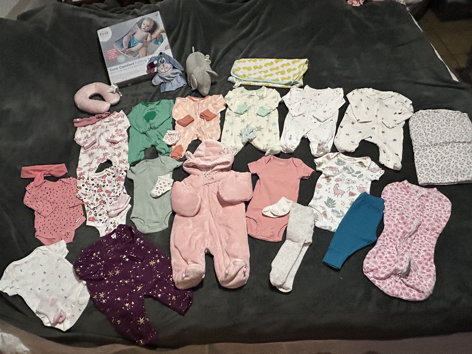 baby girl bundle clothes size new born