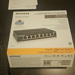 NETGEAR 5-port And 8-port Gigabit Ethernet