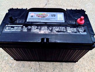 Interstate Truck Heavy Equipment battery group 31 perfect
