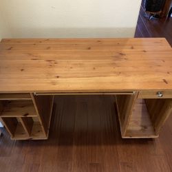 IKEA Desk with Drawer Keyboard Pullout Storage Space