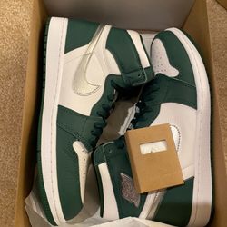Jordan 1 Gorge Green Size 10.5