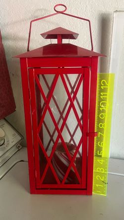 Square Lantern Seasonal Decor