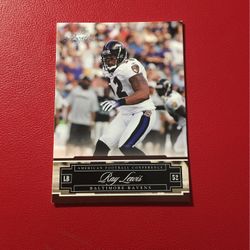 Ray Lewis Football Card