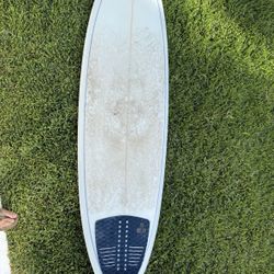 Birds Surf Shed 6’6 Stub Surfboard With Fins