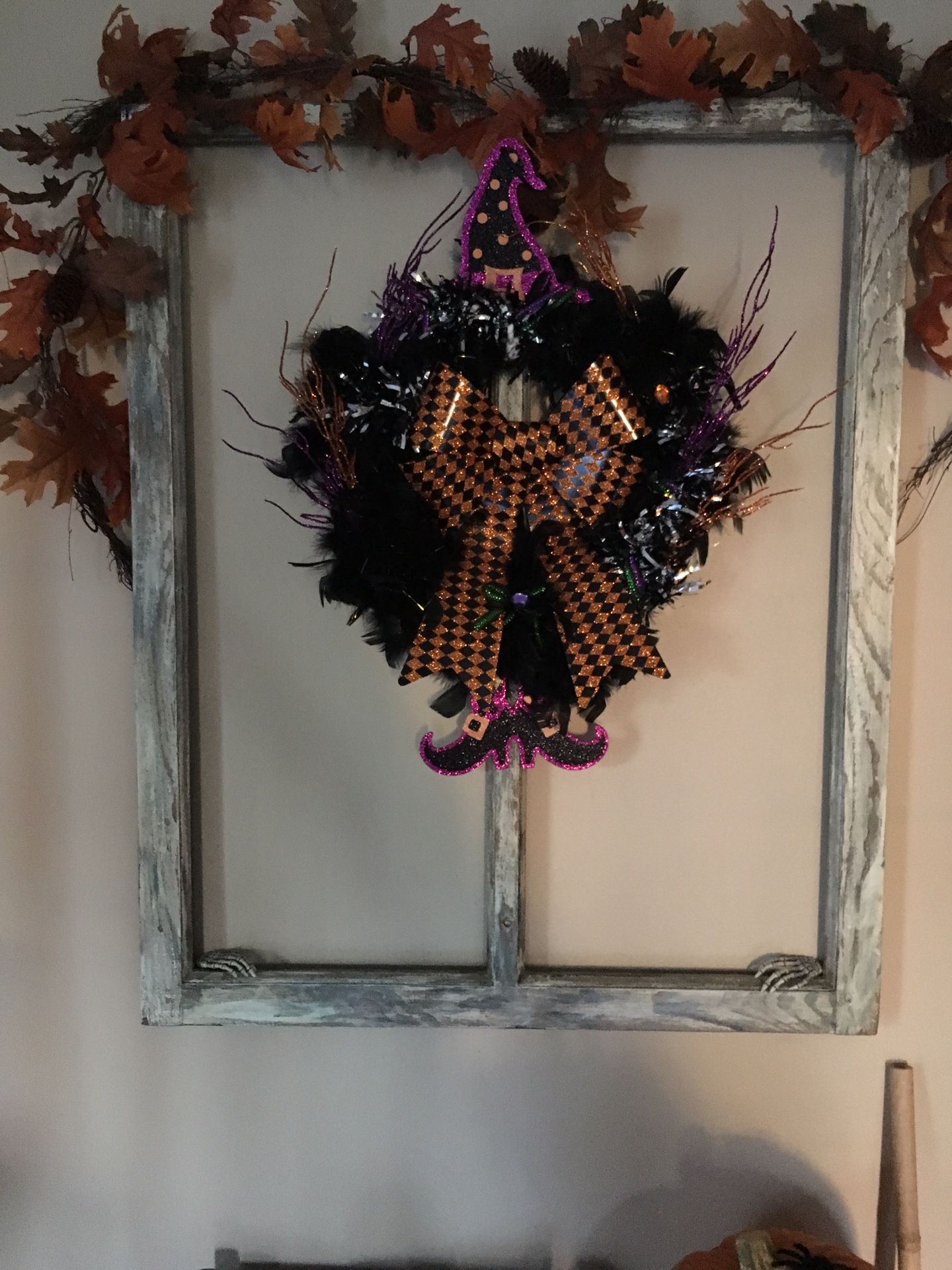 Halloween wreaths made to order or take this one for $20