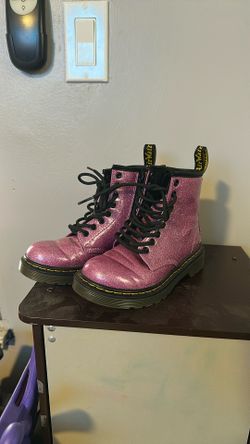 Little Girls Dr martens Pink boots