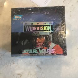 Unopened 1994 Topps Widevision Star Wars trading cards