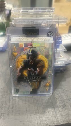 Aaron Rodgers Wild Card Stacked Deck Football Card
