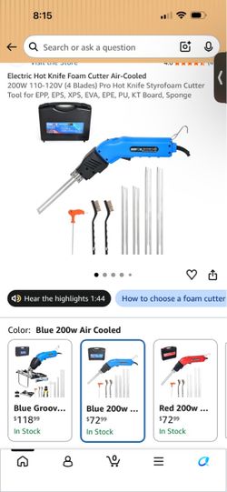 Electric hot knife