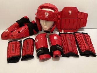 Lot of Century Taekwondo MMA Pads Helmet Sparring Gear Youth Large