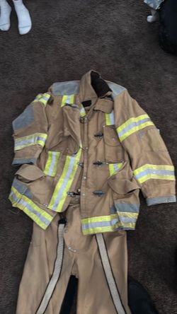 Fire fighter suit costume