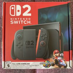 Nintendo Switch 2 Bundle w/ Mario Kart World