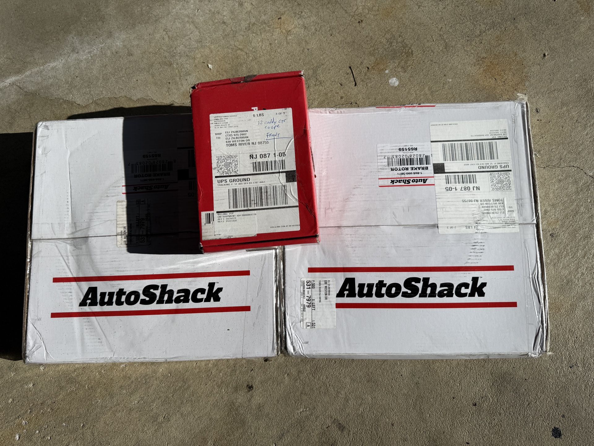 Cadillac CTS Brakes And Rotors " Brand New"