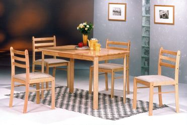5Pc Dining Set - 48"L x 30"W