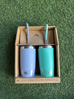High Sierra 20oz Stainless Steel Tumblers 2-Pack