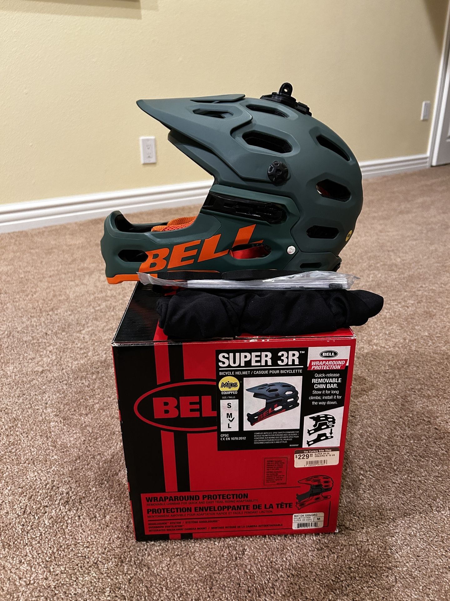bell mountain bike helmet sizing Super Air Spherical Helmets Matte/Gloss Green/Infrared Medium : Sports & Outdoors Our top Find Your Perfect Helmet Size
