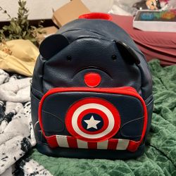 Marvel Captain America, Disney Teddy Bear Backpack
