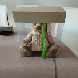 Burberry Stuffed Teddy Bear Plush Animal Toy New In Box