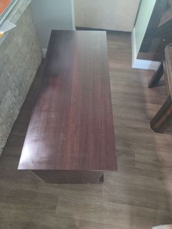TV stand with  cabinets and shelves. 47×19