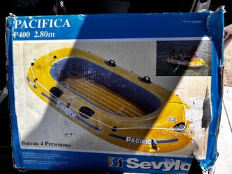 700 pound 4 people inflatable  boat/ raft