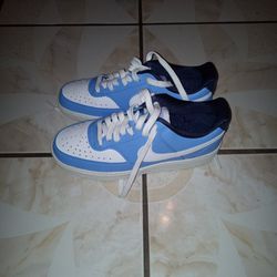 Blue Nike Basketball Shoes