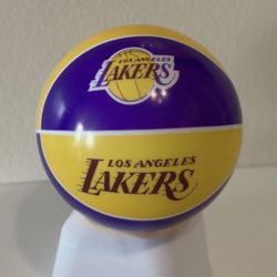 NBA Licensed 4" Mini Basketball Bouncy Arcade Prize Smash N Win Los Angeles Lakers