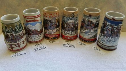 Anheuser Busch Steins / Budweiser